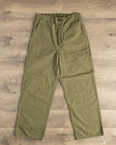 orSlow Wide Fit French Work Pants - Army Green