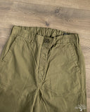 orSlow Wide Fit French Work Pants - Army Green