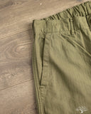 orSlow Wide Fit French Work Pants - Army Green