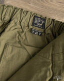 orSlow Wide Fit French Work Pants - Army Green