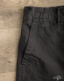 orSlow Wide Fit French Work Pants - Black