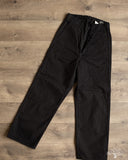 orSlow Wide Fit French Work Pants - Black