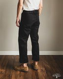 orSlow Wide Fit French Work Pants - Black