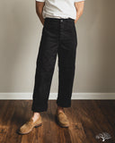 orSlow Wide Fit French Work Pants - Black