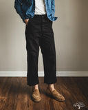 orSlow Wide Fit French Work Pants - Black