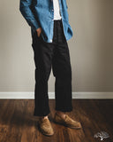 orSlow Wide Fit French Work Pants - Black