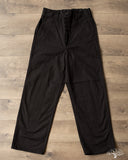 orSlow Wide Fit French Work Pants - Black