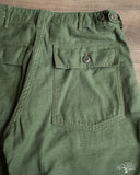 orSlow Women's Short Length Fatigue Pants - Green