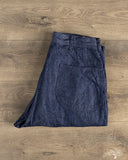 orSlow WWII U.S. Navy Utility Linen Denim Pants - One Wash