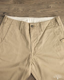Pure Blue Japan 1192-BE Wide Fit Dry Touch Chino Trousers - Beige