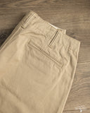Pure Blue Japan 1192-BE Wide Fit Dry Touch Chino Trousers - Beige