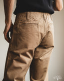 Pure Blue Japan 1192-DCA Wide Fit Dry Touch Chino Trousers - Dark Camel