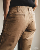Pure Blue Japan 1192-DCA Wide Fit Dry Touch Chino Trousers - Dark Camel
