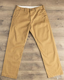 Pure Blue Japan 1192-DCA Wide Fit Dry Touch Chino Trousers - Dark Camel