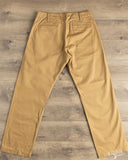 Pure Blue Japan 1192-DCA Wide Fit Dry Touch Chino Trousers - Dark Camel