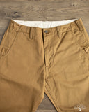 Pure Blue Japan 1192-DCA Wide Fit Dry Touch Chino Trousers - Dark Camel