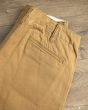 Pure Blue Japan 1192-DCA Wide Fit Dry Touch Chino Trousers - Dark Camel