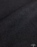 Pure Blue Japan 11oz Super Heavyweight Jersey Raglan Sweatshirt - Indigo Overdyed Black
