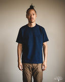 Pure Blue Japan 11oz Super Heavyweight Jersey Raglan T-Shirt - Indigo