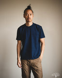 PURE BLUE JAPAN 11oz Super Heavyweight Jersey T-Shirt - Indigo