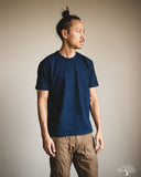 PURE BLUE JAPAN 11oz Super Heavyweight Jersey T-Shirt - Indigo