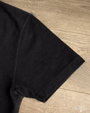 Pure Blue Japan 11oz Super Heavyweight Jersey T-Shirt - Indigo Overdyed Black