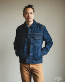 Pure Blue Japan 14.5oz Waterfall Type 2 Denim Jacket - Dark
