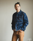 Pure Blue Japan 14.5oz Waterfall Type 2 Denim Jacket - Dark