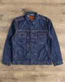 Pure Blue Japan 14.5oz Waterfall Type 2 Denim Jacket - Dark