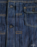 Pure Blue Japan 14.5oz Waterfall Type 2 Denim Jacket - Dark