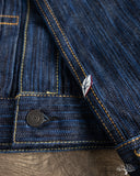 Pure Blue Japan 14.5oz Waterfall Type 2 Denim Jacket - Dark