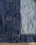 Pure Blue Japan 14.5oz Waterfall Type 2 Denim Jacket - Dark