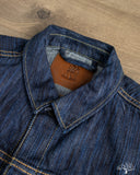 Pure Blue Japan 14.5oz Waterfall Type 2 Denim Jacket - Dark