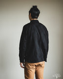 Jacquard Boro Patchwork Shirt - Double Black