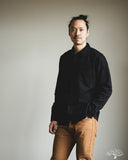 Jacquard Boro Patchwork Shirt - Double Black
