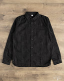 Jacquard Boro Patchwork Shirt - Double Black