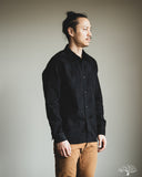 Jacquard Boro Patchwork Shirt - Double Black