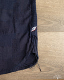 Pure Blue Japan Jacquard Boro Patchwork Shirt - Double Indigo