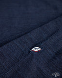 Pure Blue Japan Long-Sleeve Jersey Crew Neck Tee - Dark Indigo