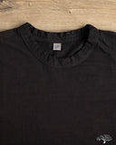 Pure Blue Japan Long-Sleeve Jersey Crew Neck Tee - Indigo Black