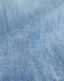 Pure Blue Japan Selvedge Chambray Double Pocket Shirt - Indigo Used Wash