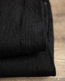Pure Blue Japan XX-019-BK 14oz Double Black Relaxed Tapered Selvedge Denim