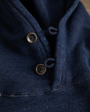 Pure Blue Japan Yarn Dyed Indigo Knit Hoodie