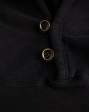 Pure Blue Japan Yarn Dyed Indigo Knit Hoodie - Indigo/Black