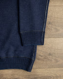 Pure Blue Japan Yarn Dyed Indigo Sweatshirt