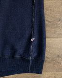 Pure Blue Japan Yarn Dyed Indigo Sweatshirt