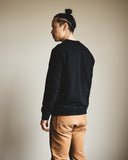 Pure Blue Japan Yarn Dyed Indigo Sweatshirt - Indigo/Black
