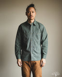 Rite Stuff Atlas Work Shirt - Sage Green Salt & Pepper
