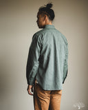 Rite Stuff Atlas Work Shirt - Sage Green Salt & Pepper