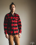 The Rite Stuff Icebreaker 11oz Buffalo Plaid Flannel Work Shirt - Red